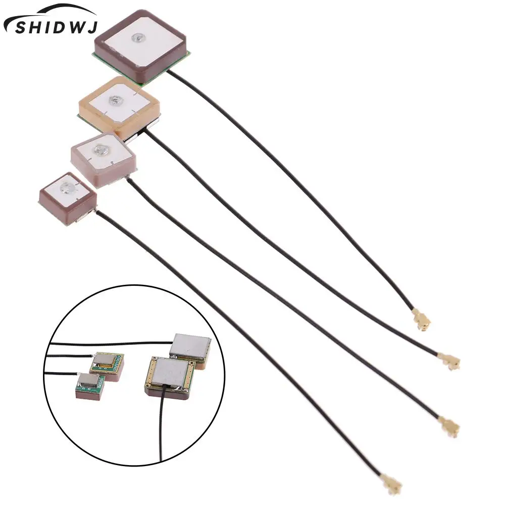 Conector ipx para antena gps, 28db para iot m2m lora, antena interna com gps de alto ganho