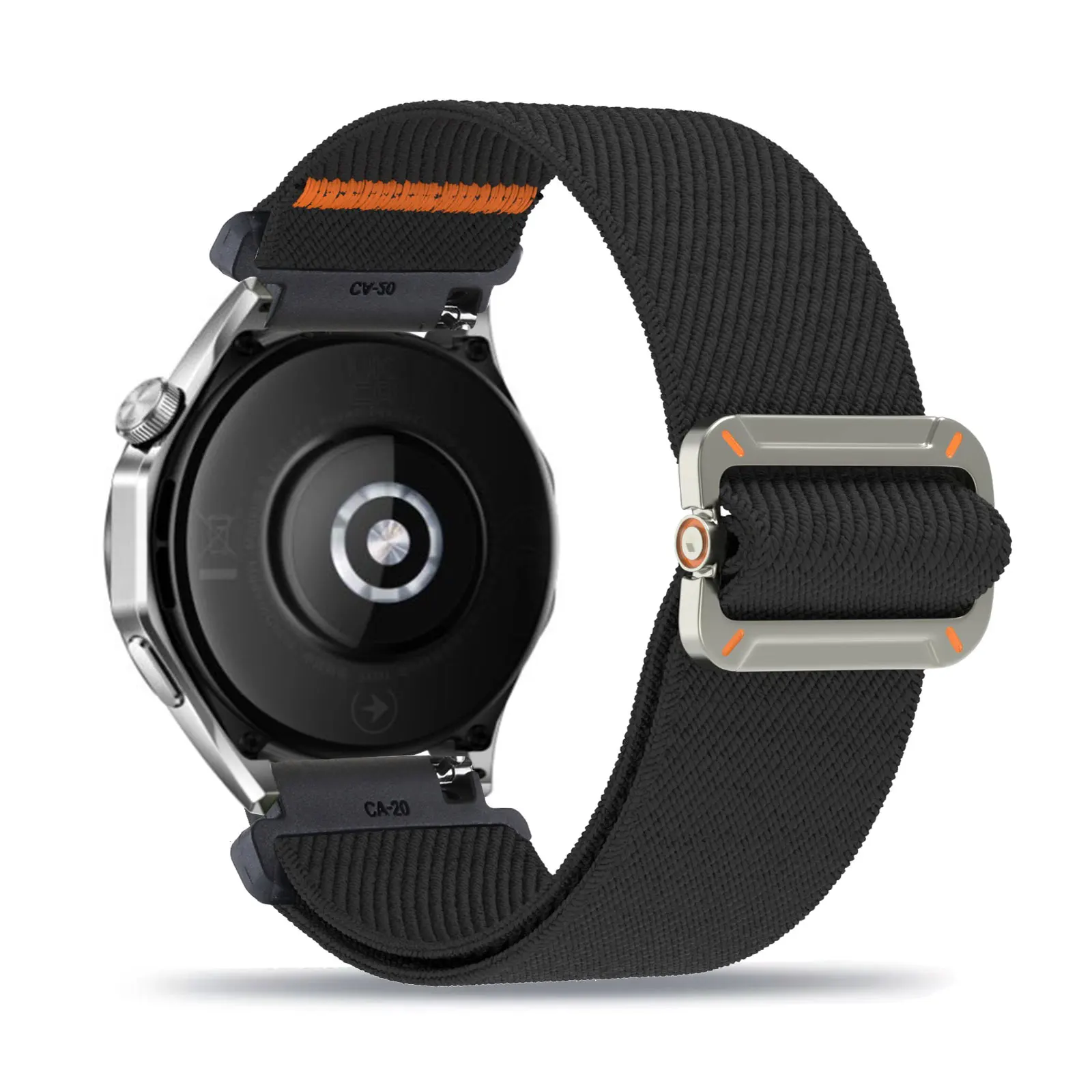 

Эластичный ремешок для Huawei Watch GT 4 46 мм, мягкий нейлоновый эластичный плетеный ремешок