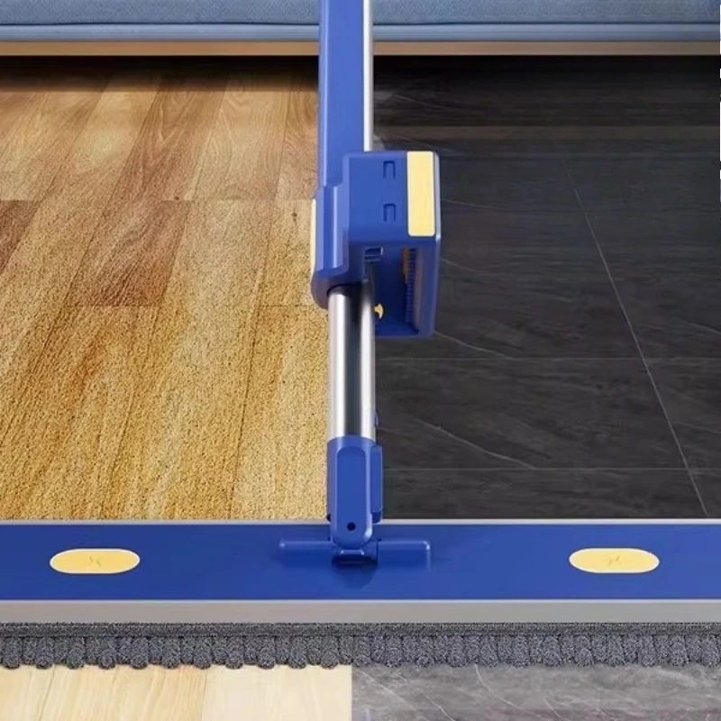 

Hands-free chenille flat mop for home use for both dry and wet mopping