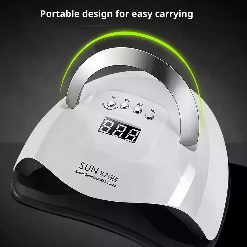 

UV LED Nail Lamp Gel Polish Fast Drying Gel Lamp With Automatic Sensing 4 Timer Professional Nail Dryer Manicure Salon Tools