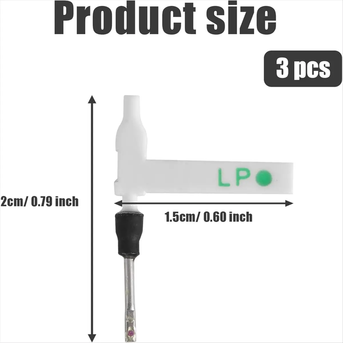 DT57 LATEST MODEL 3pcs BSR Needle Stylus, Double-Sided Record Player Needle Replacement Record Player Stylus for BSR -16 -17