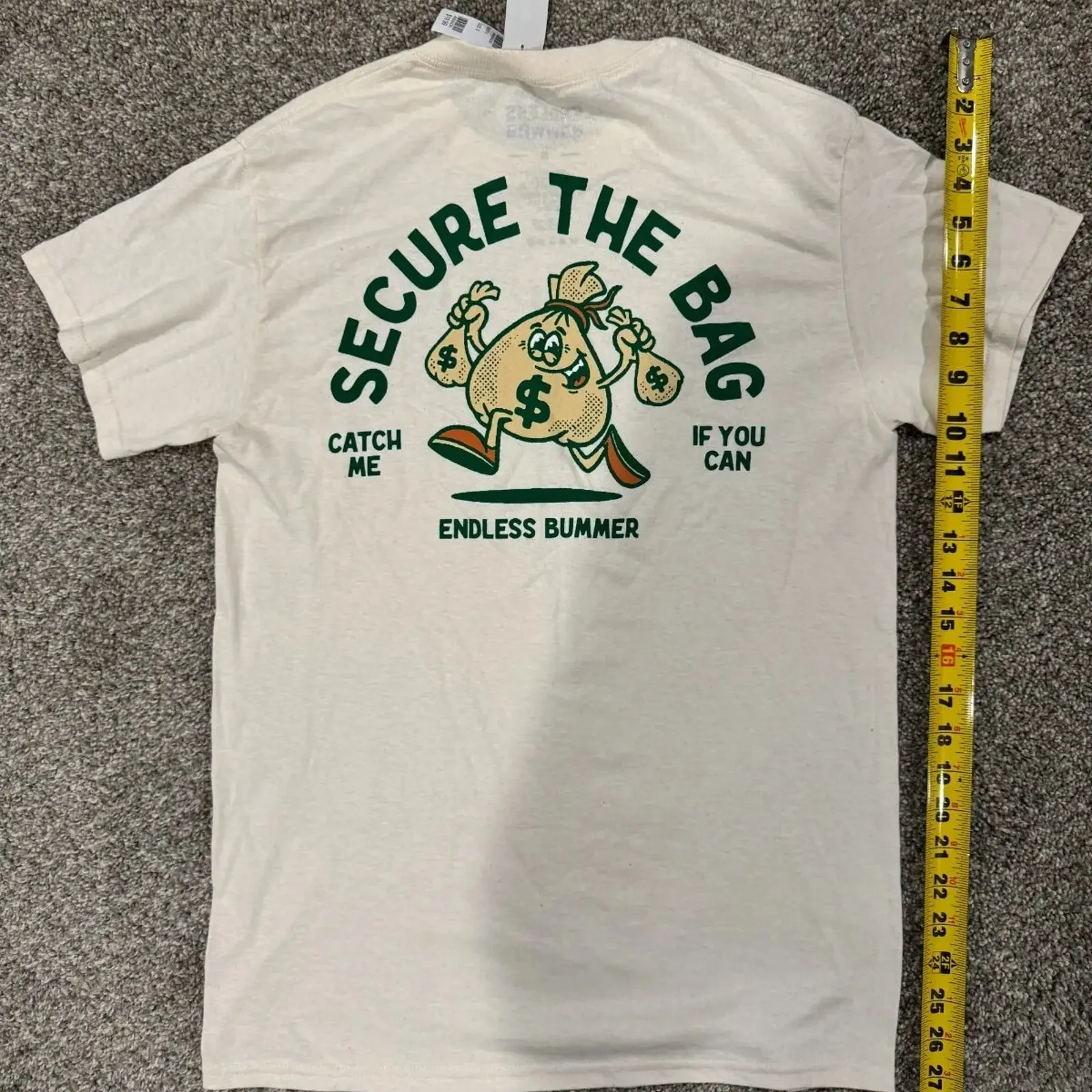 ENDLESS BUMMER SUMMER SPOOF ANALOG T SHIRT MENS S TILLYS vintage Washed Breathable Unisex designer clothes Versatile streetwear