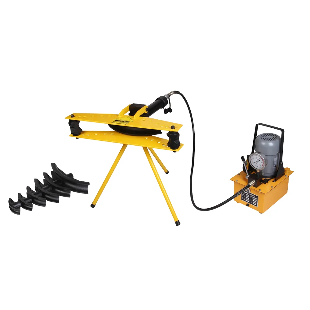 

DWG-3 Hydraulic Automatic Portable Pipe Bender Machine Alloy 1/2 Inch 3 Inches Tube Bending Includes End Forming Pump Core