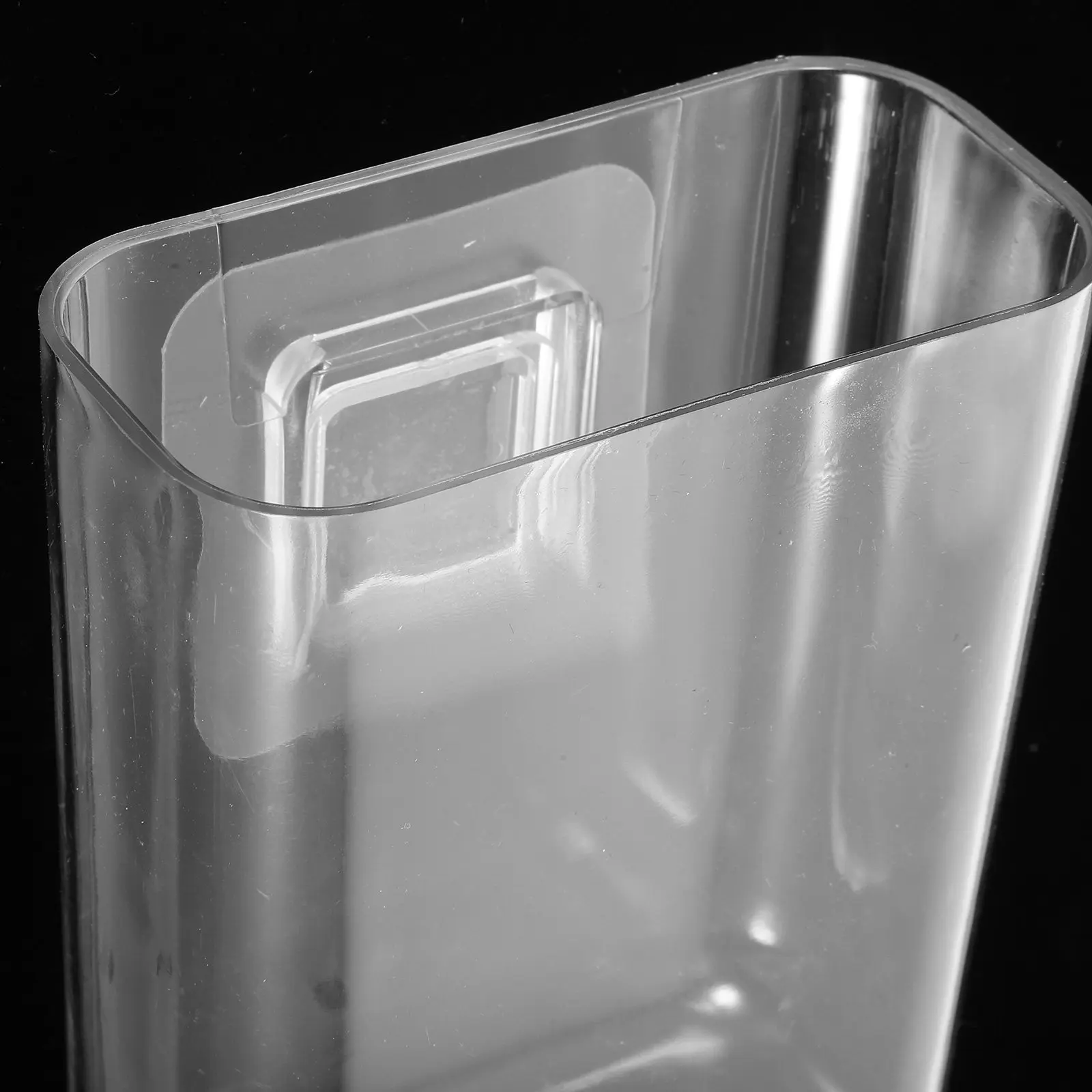 Desktop Wall Mount Pen Holder Plastic Pencil Organizer Makeup Brush Holder Storage Box for Stationery Office Pen Case