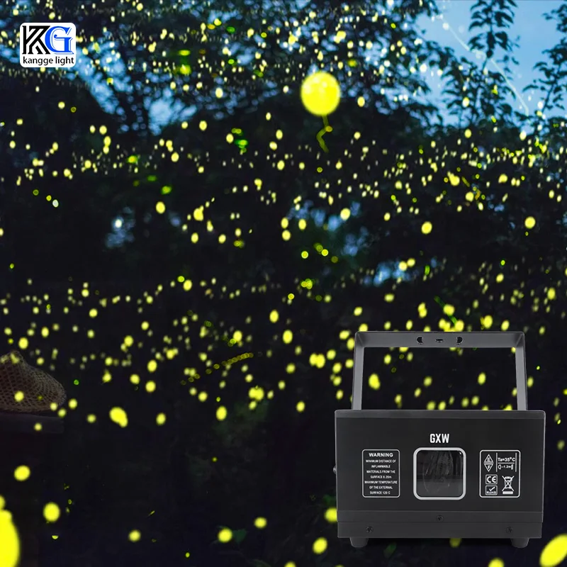Firefly Waterproof Laser Light DJ Stage Effect Starry Sky Party Light for Wedding Christmas Garden Outdoor Indoor Entertainment