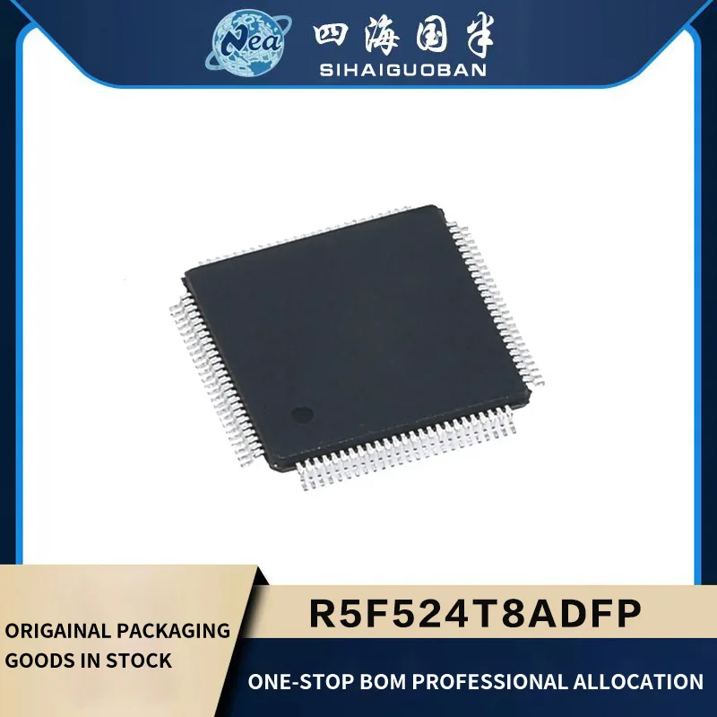 

1PCS New Packaging R5F524T8ADFP LQFP100 R5F524T8ADFM LQFP64 IC MCU 32BIT 128KB FLASH