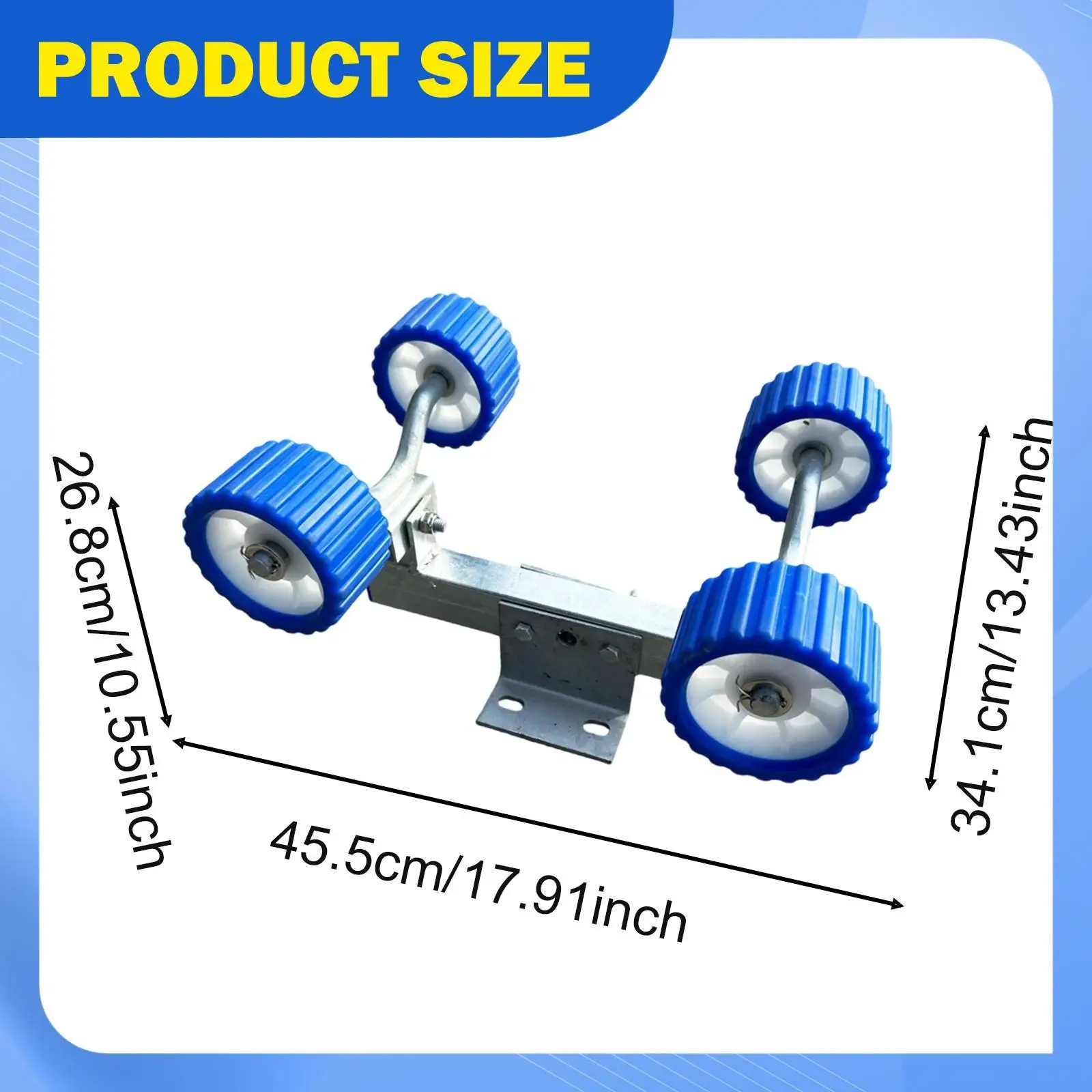 Boat Trailer Roller Accessories, And Compact Wobble Roller Assembly, Marine Accessories for Warehouses, Harbors And Yachts