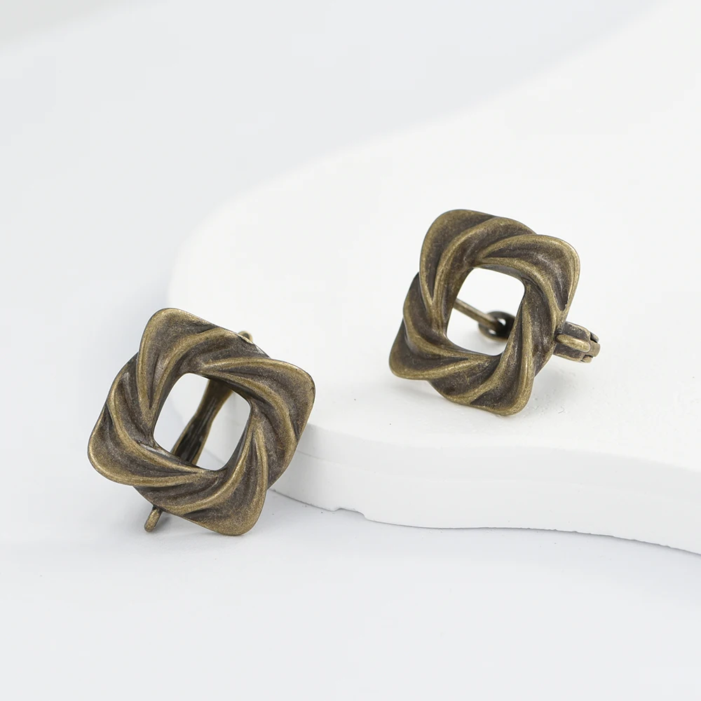 33 Stile YANASI NEU 1 Paar Antik-Bronze Ohrring-Haken für DIY Schmuckherstellung Zubehör Großhandel – Detail 6