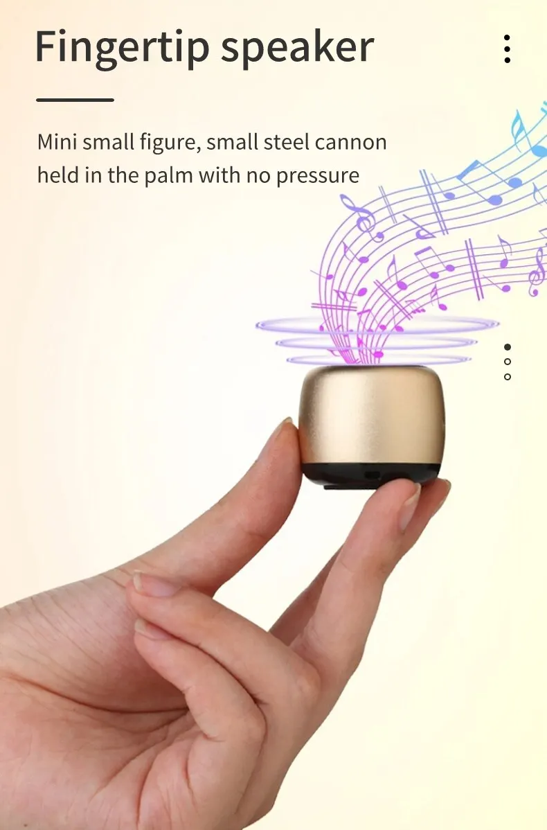 M1 Portable Bluetooth Speaker Music Stereo Surround Mini USB Outdoor Subwoofer Audio Player Speaker With Microphone For Phone PC