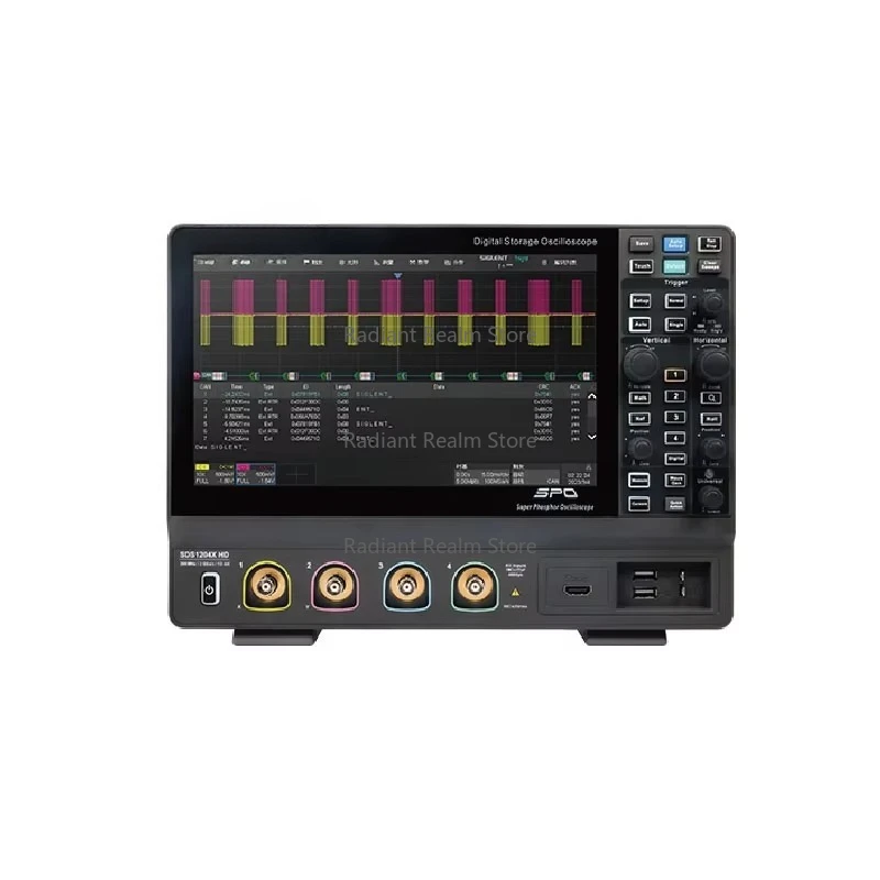 HD 12Bit High Resolution 70MHz 2GSa/s 4-Channel Digital Oscilloscope Support Multiple Trigger Function