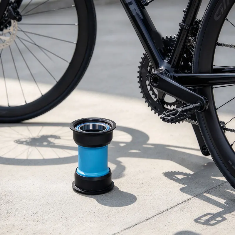 Crankset Bearing Cup Bicycle Bottom Bracket Stable Performance Long-Lasting Durability Smooth Bearing Movement