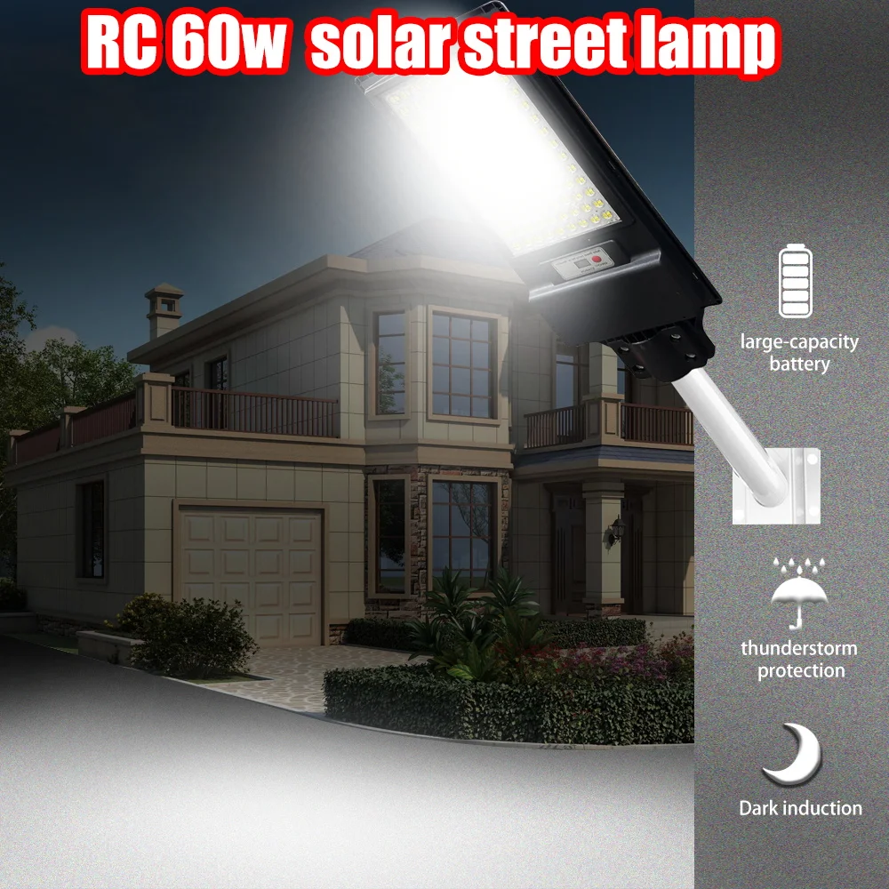 

2024 New Smart Highlight Solar Outdoor LED Courtyard Wall Lamp Body Sensing Garden Terrace Garage Door Street Lamp Garden Lamp