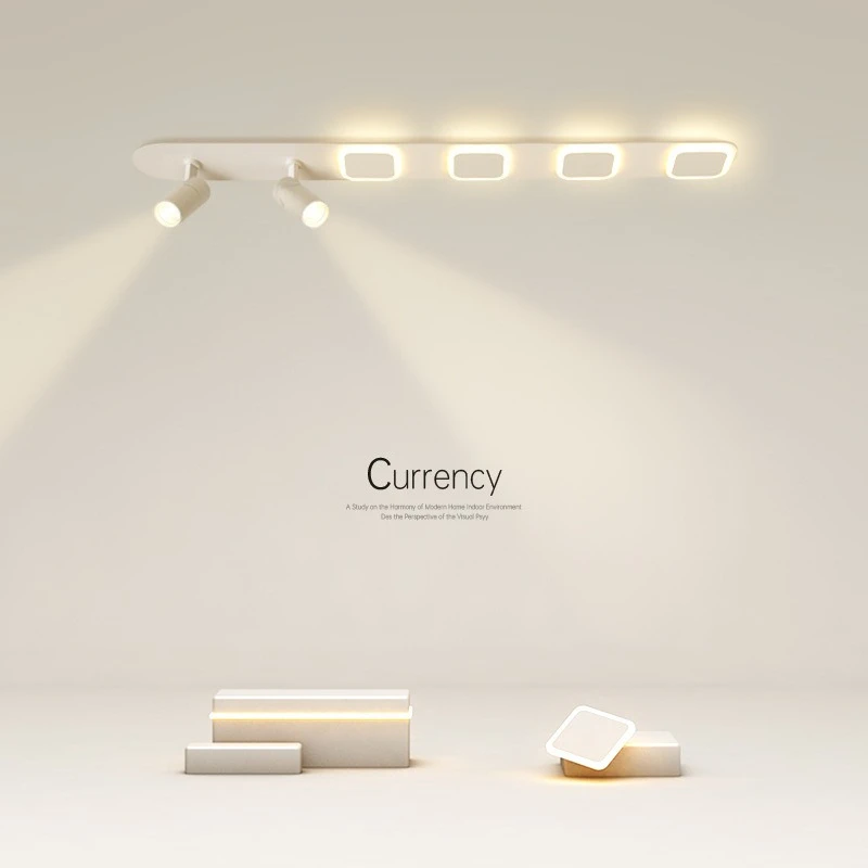 

Minimalist Long Strip Track Spotlights for Indoor Ceiling Lighting Corridors Balconies Foyers Cloakrooms Modern Lighting Fixture