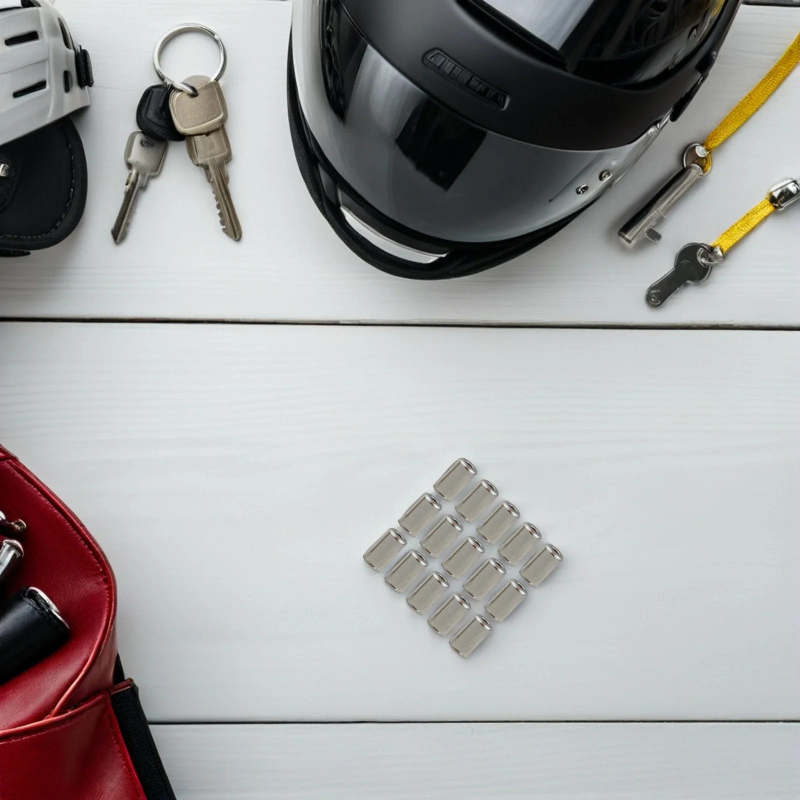 

100Pcs Bike Brake End Caps Premium Cable Tips for Wire Protection Universal Fit for Brake and Gear Cables Ferrules Silver