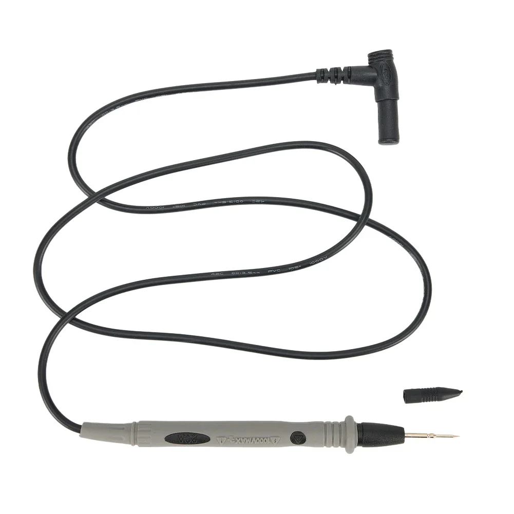 

1 Pc Silicone Insulated Test Leads 910mm Cable Accessories Electrical Equipment Needle Probe Protective Covers