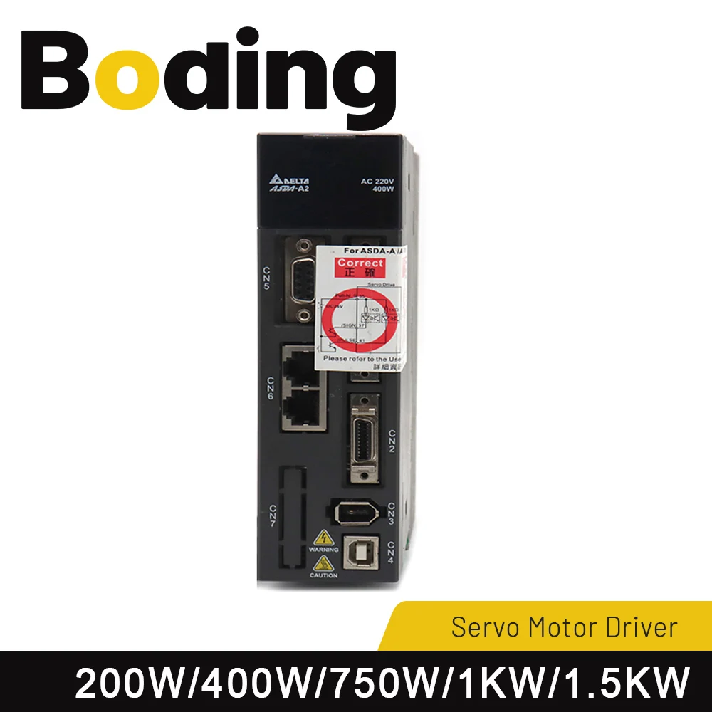 

Boding Servo Asd-a2-0121 0221 0421 0721 2023 3023 1021 1521l/u/e/m/f Drive 200w 400w 750w 1kw 1.5kw