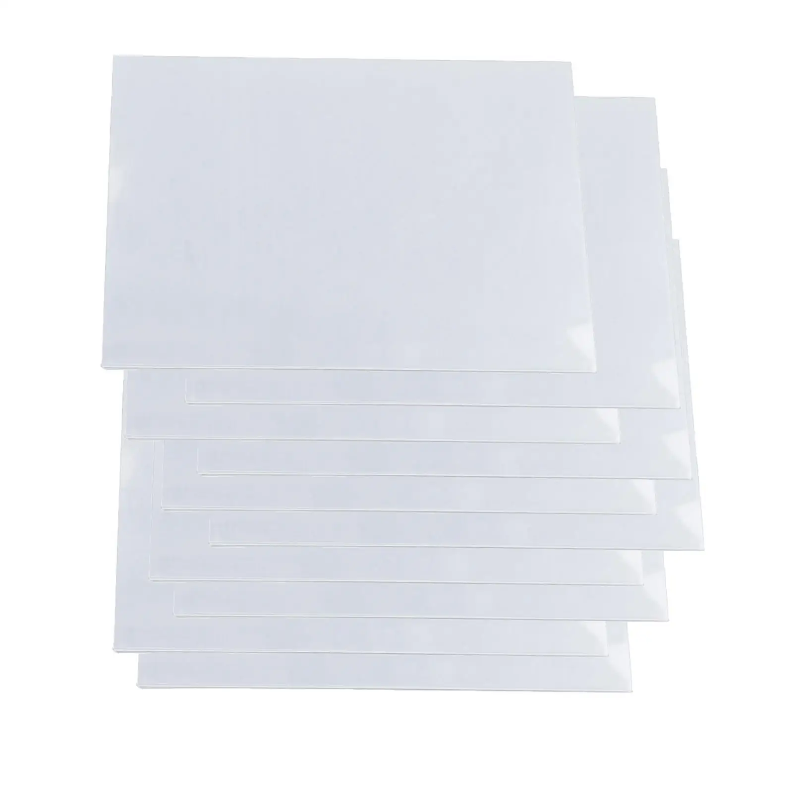 10x Blank Heat Shrink Papers Sheets 6Inchx8inch Handmade Supplies for Keychain Crafts Ornaments Making