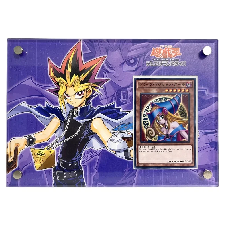 Yu-Gi-Oh Card Brick Egyptian God Seto Kaiba Yugi Muto Joey Wheeler Akiza Izinski Diy Acrylic Action Toy Figures Game Collection