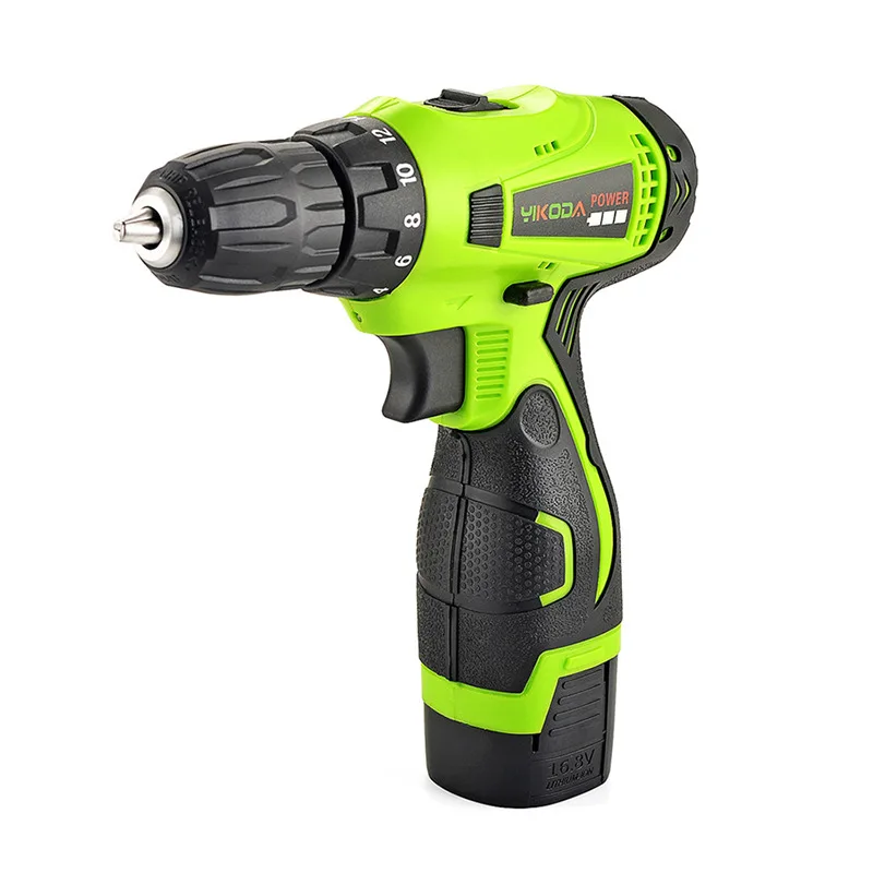 High Power Lithium Electric Drill Brushless Charging Impact Drill Driver Wireless Electric Screwdriver