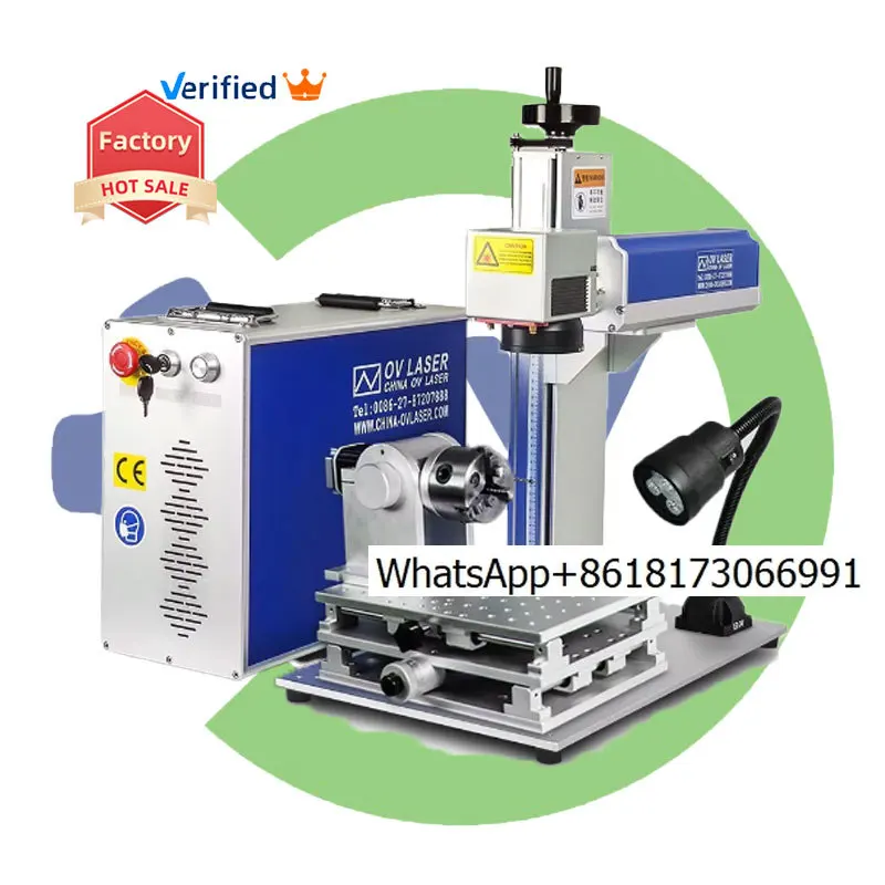 Numerical control LY 20W/30W/50W Benchtop Fiber Engraving Machine | For Marking in the Metal and Plastic Industry |Ce Certified