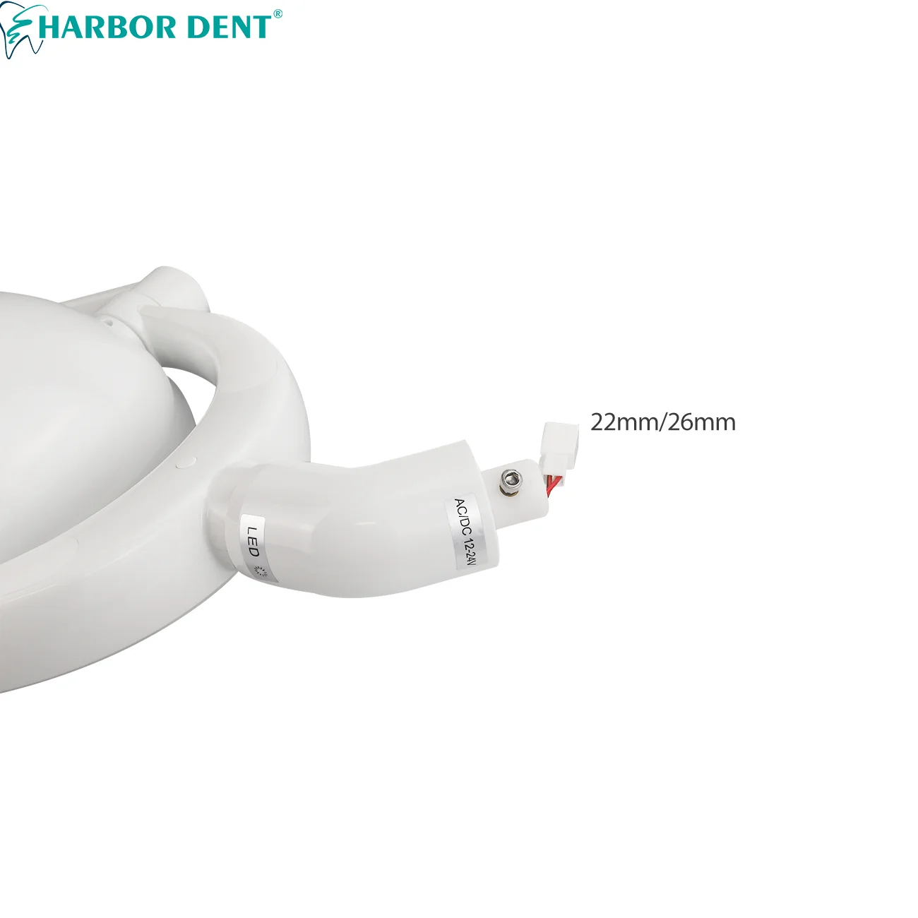 15W Dental Oral Light With 6LED Induction Light 8 Grade Illumination Lamp Surgery Shadowless Light Dentifor Dental Chair Unit