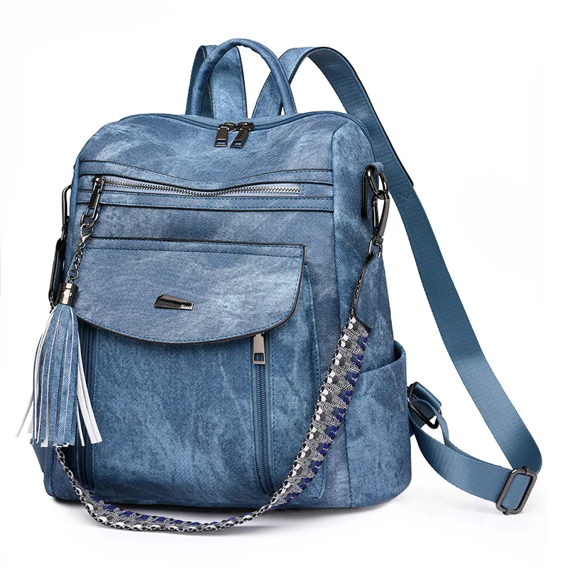 

PU leather Spring Elegant Trend PU leather Ladies Bag Ladies Backpack Multifunctional Wholesale