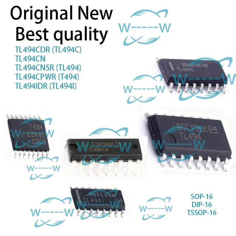 (10-50 PCS)NEW TL494CDR TL494C TL494CN TL494CNSR TL494 TL494CPWR T494 TL494IDR TL494I SOP SSOP DIP IC CHIP