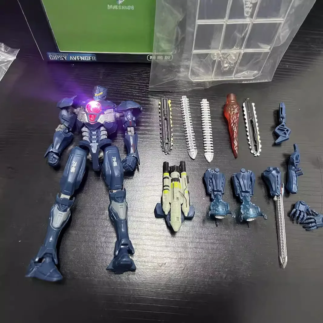 

Pacific Rim 2, Pacific Rim Mecha Revenge Wanderer, ракетная версия, движущаяся светящаяся фигурка в штучной упаковке, модель робота, игрушка, подарок для мальчика