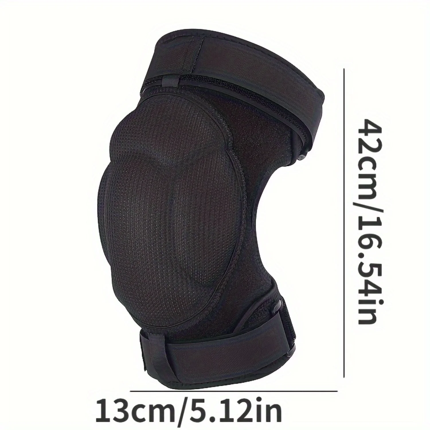 -Resistant Crawling Knee Pads With Shock Absorption & Sponge Cushioning