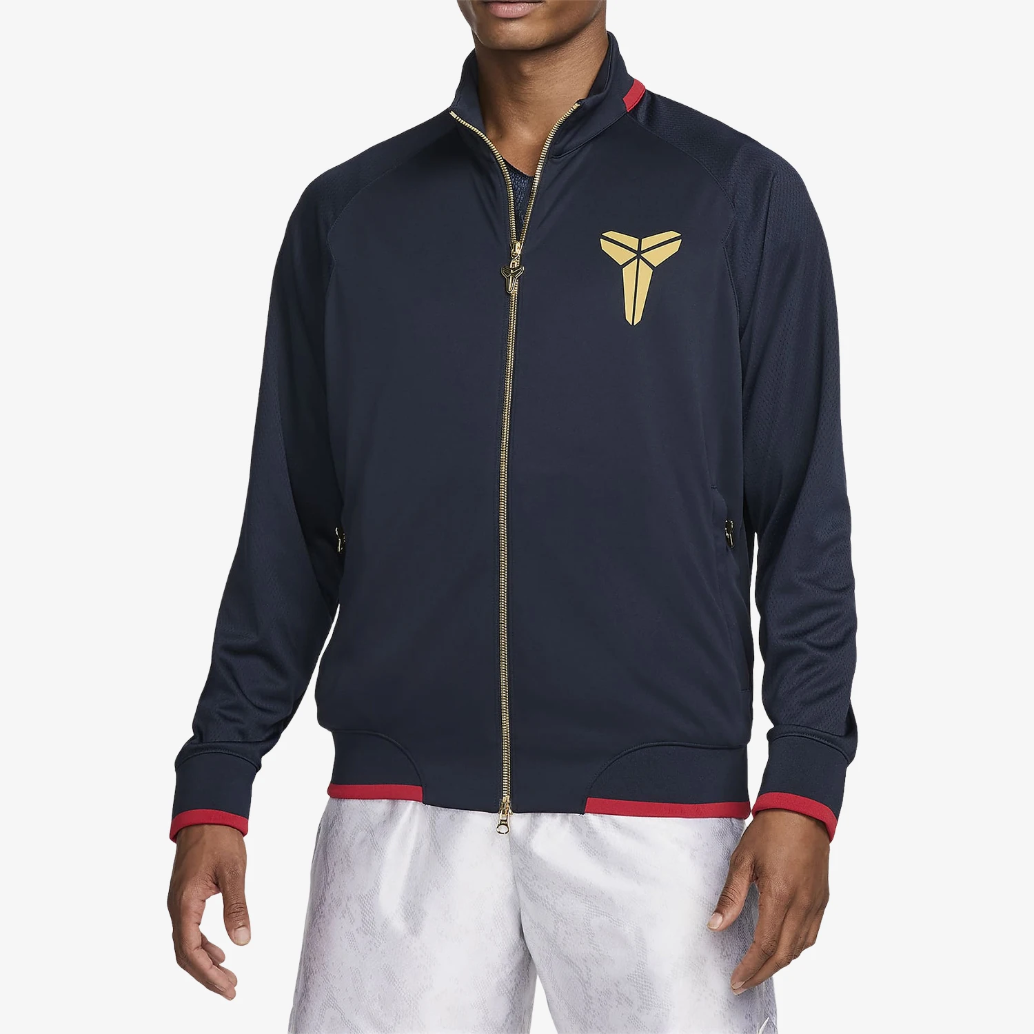 Nike genuine SS24 Kobe men's stand up collar sport casual woven jacket FZ0937-475