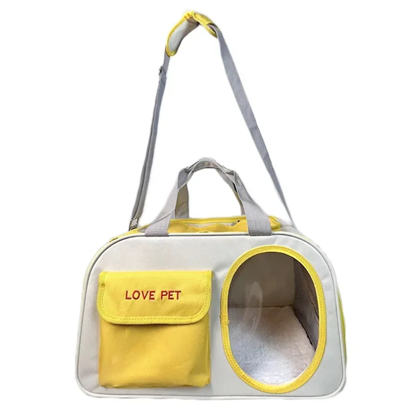 

Cat Carrier Bag Soft Side Backpack Pet Carriers Dog Travel Bags With Transparent Visible Windows For Small Dogs Cats Outgoing