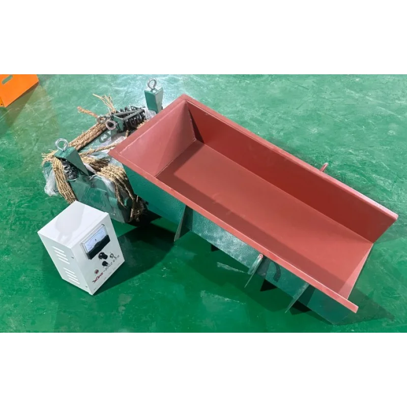 China Industrial Portable Mini Vibrating For Mining Grain Industry Hanging Electromagnetic Feeder Machine