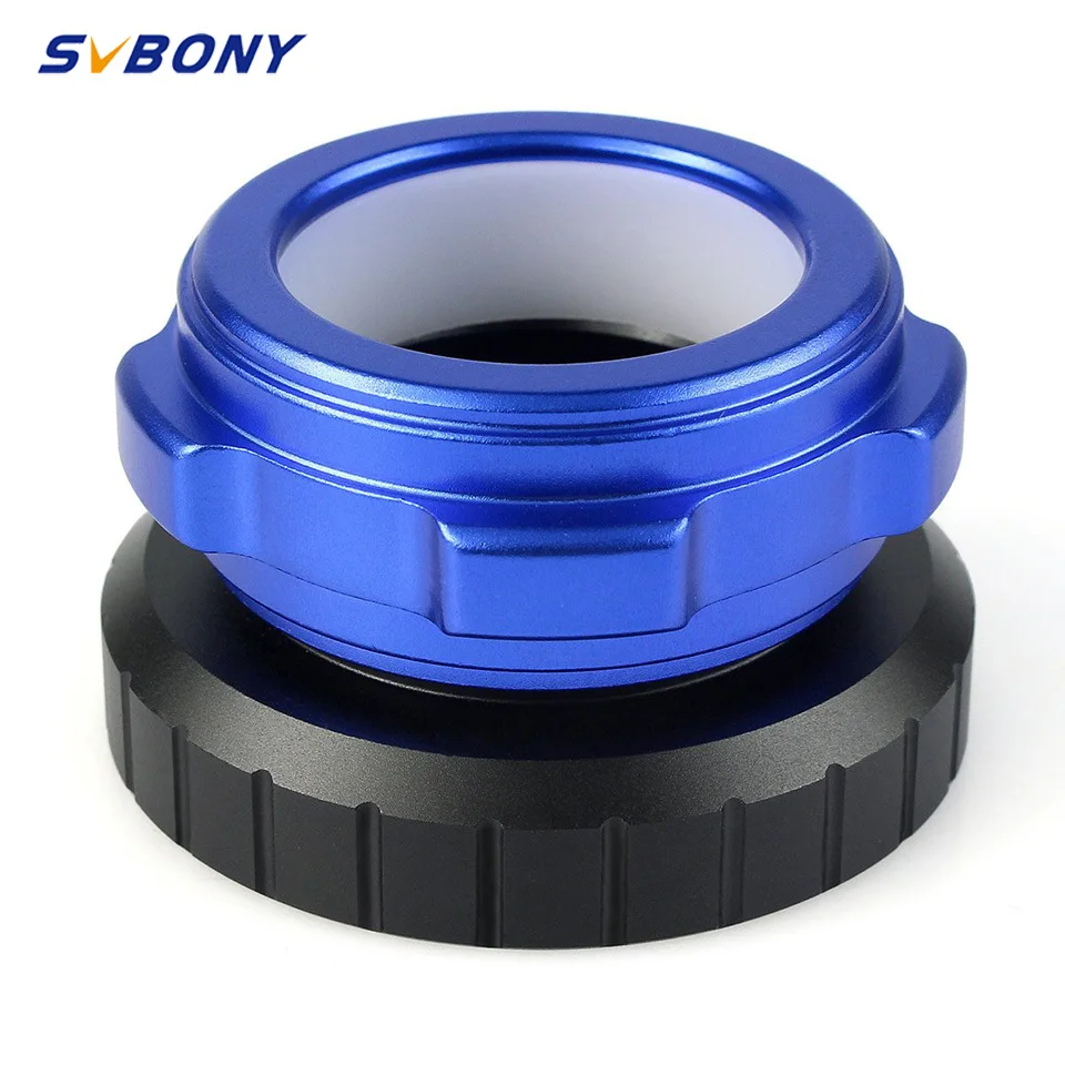 Adaptador de Ocular de Telescópio Svbony M42 para Acessórios Astronômicos de 125 Polegadas Bloqueio Coaxial Anel Interno de Material Petf