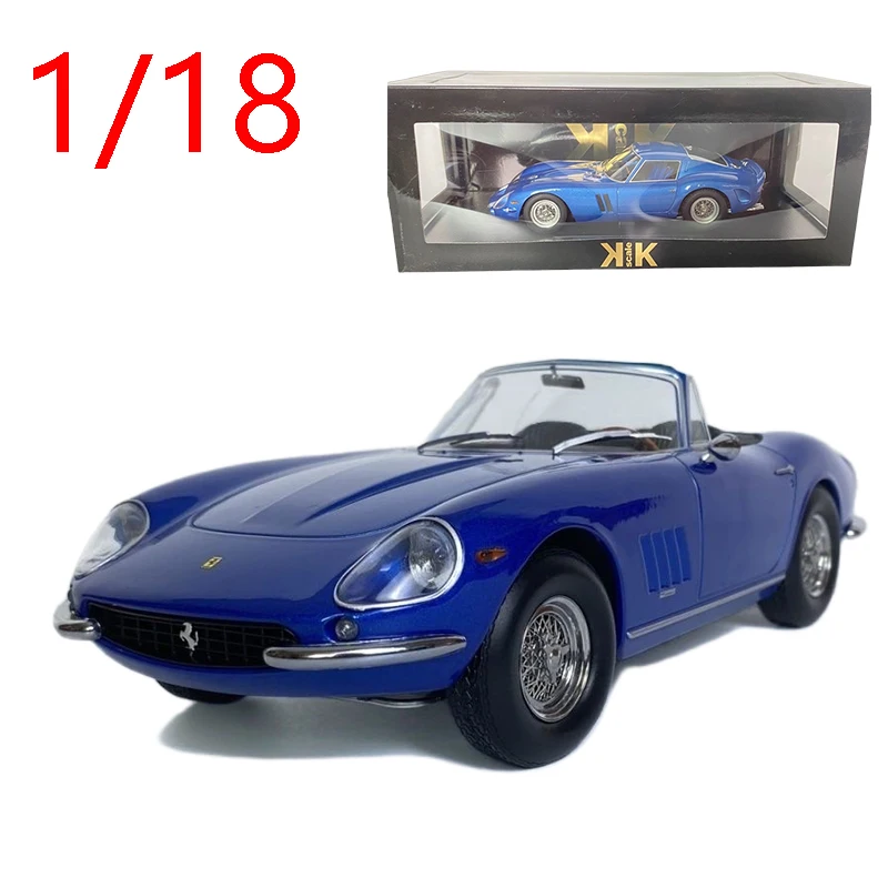 Diecast escala 1/18 ferrari 275 gtb nart spyder modelo de carro liga ferrari 275 gtb nart spyder modelo de carro falha oferta especial