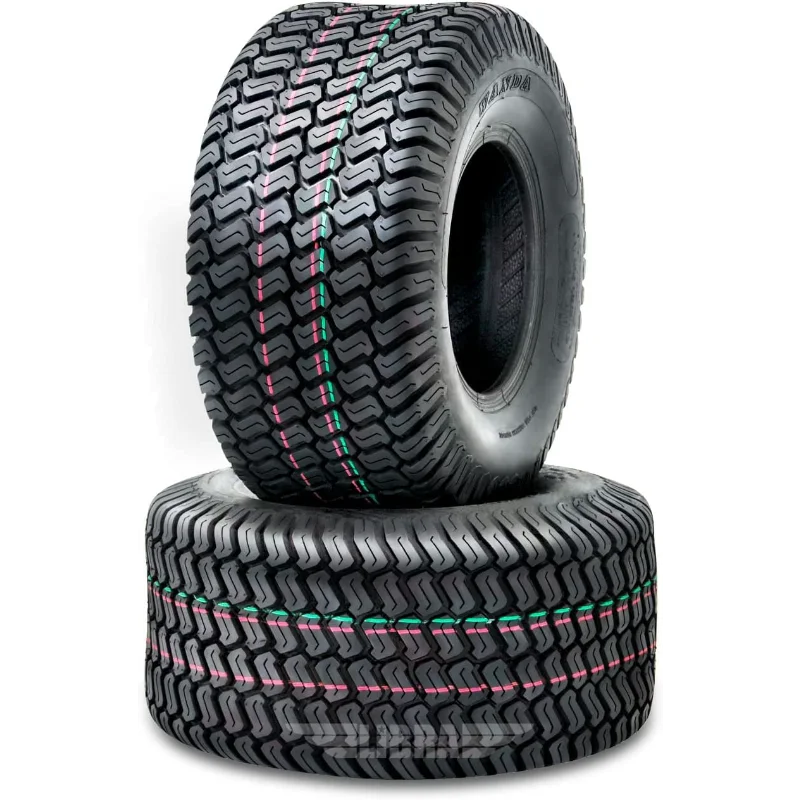 

Set 2 18x8.50-8 Lawn Mower Utiility Cart Turf Tires 18X8.5X8 P332-13028