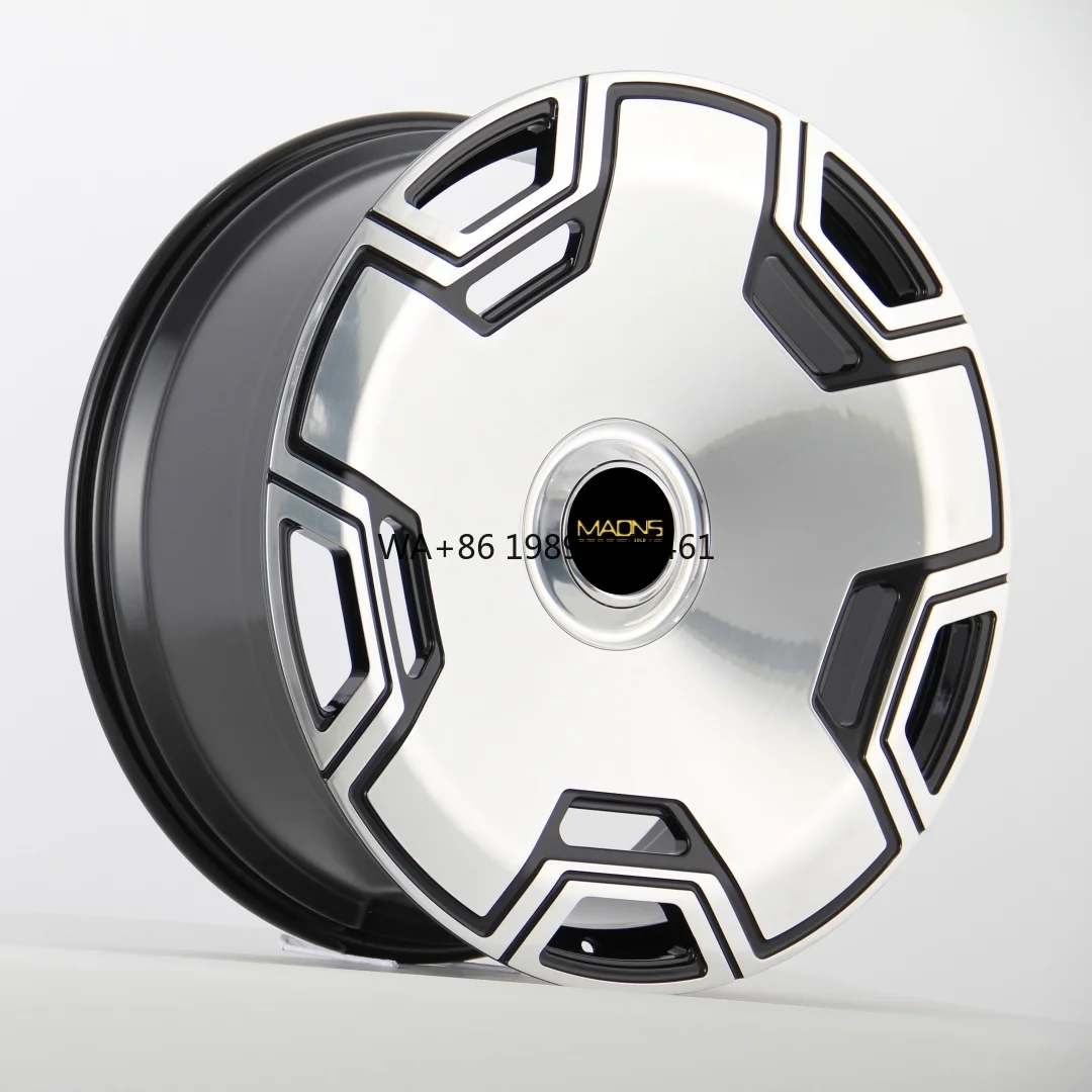 

Wheelshome New Design 5838F Alloy Monoblock Black Wheel Big Size 24 Inch Car Passenger Forged Rim in Stock for Mercedes Benz EQG