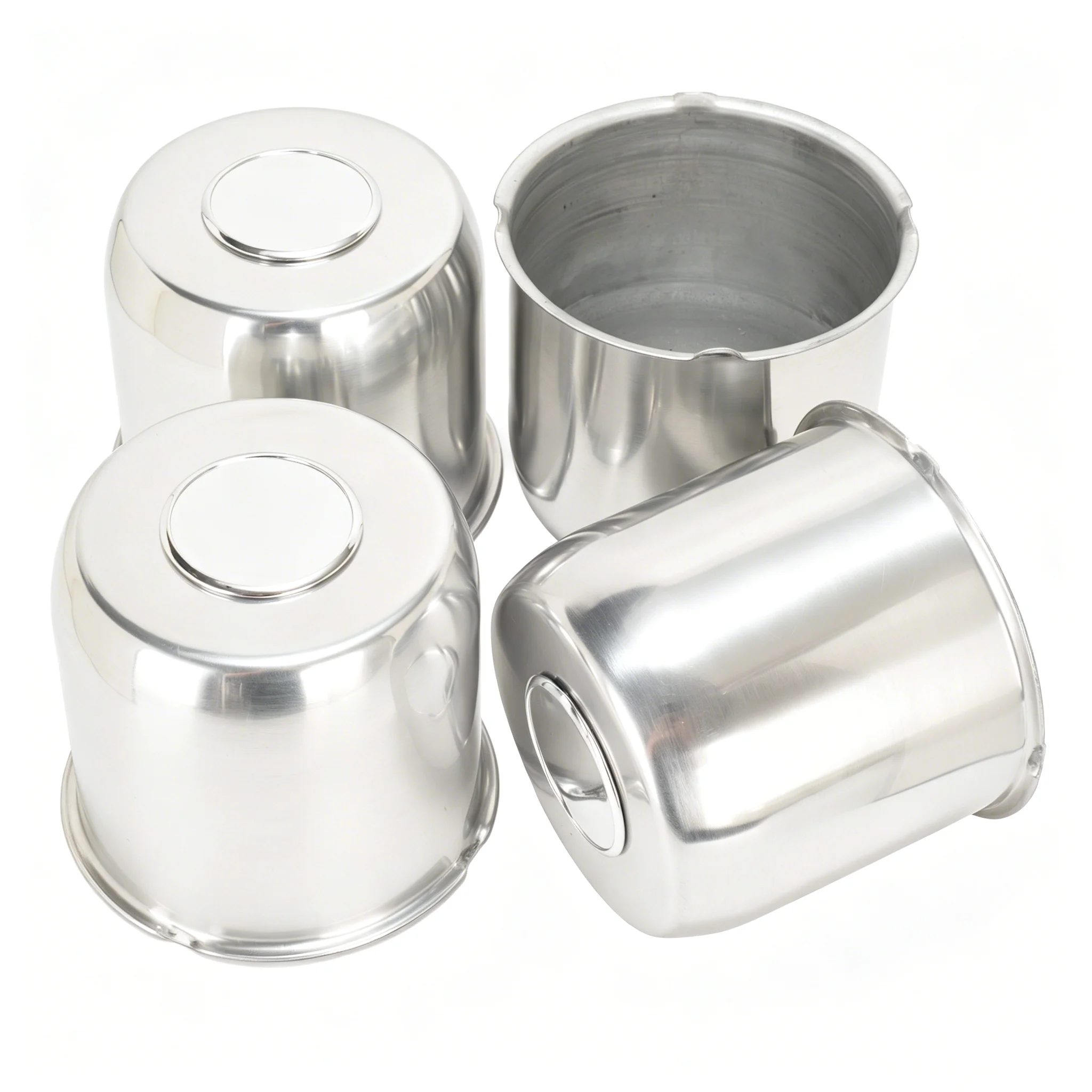 CFPerformance 2/4 Stück 4,88 Zoll Aluminium-Radnabenkappen für Reiseanhänger, Wohnmobile, Auto-Ersatzteile, Autozubehör – Detail 7