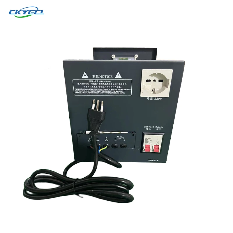 LanYuXuanAc Estabilizador regulador de tensão de energia automática TND/SVC 5000VA/5KVA Entrada 140V 90V 150V Saída 220V 110V Protegerando o Mach