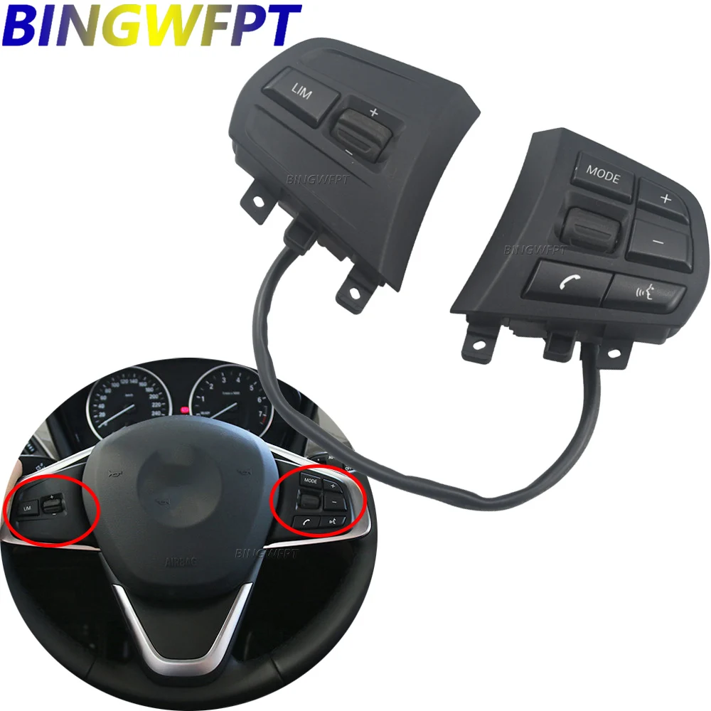 

For BMW 1 Series 2012-2015, 3 Series 2013-2015 Multifunction Steering Wheel Cruise Control Button Switch
