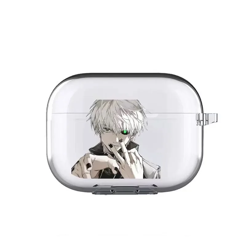 Anime Tokyo Ghoul Kaneki Ken Suitable for Apple Airpods Pro Bluetooth Headphones Protective Case Cover Soft