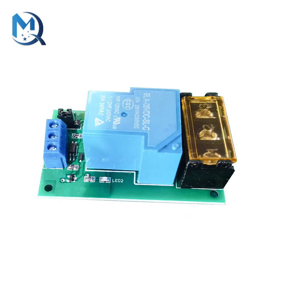 YYG-2 High Power Relay Module One Way High/Low Level Trigger Optocoupler Isolation Relay Module 30A DC5V/12V/24V