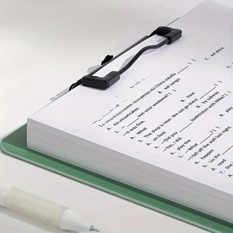 5-Pack A4 Folder Board Gradient Color Scheme Ins Style Student Writing Pad Menu Board Clip Folder High Aesthetic Kids's Draw