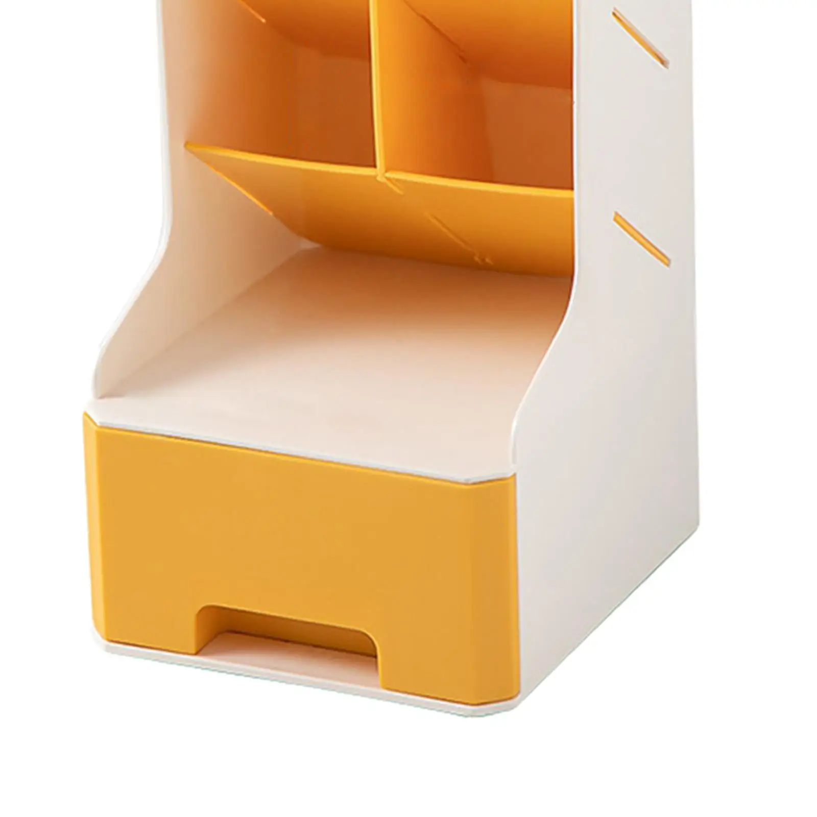 Desktop Storage Organizer Pencil Holder Detachable Compartment Desktop Container
