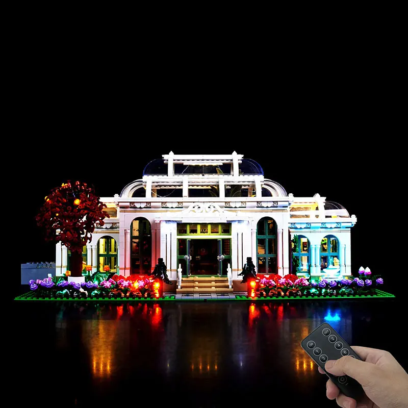 مجموعة إضاءة LED لأفكار مصابيح الحديقة النباتية ليجو 21353 هدية ذاتية الصنع (لا تشمل مجموعات الطوب لبنات البناء مجموعات النموذج)
