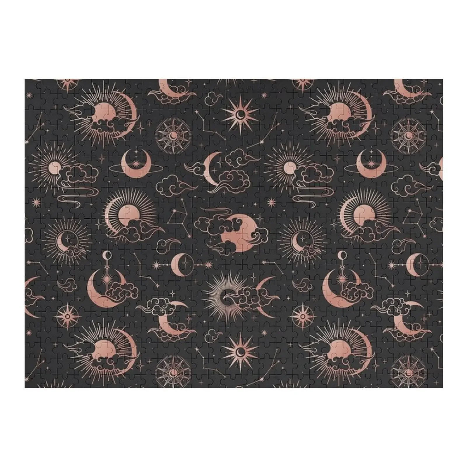 

Пазл «Луна и Солнце», персонализированный для детей, игрушки для детей, головоломка