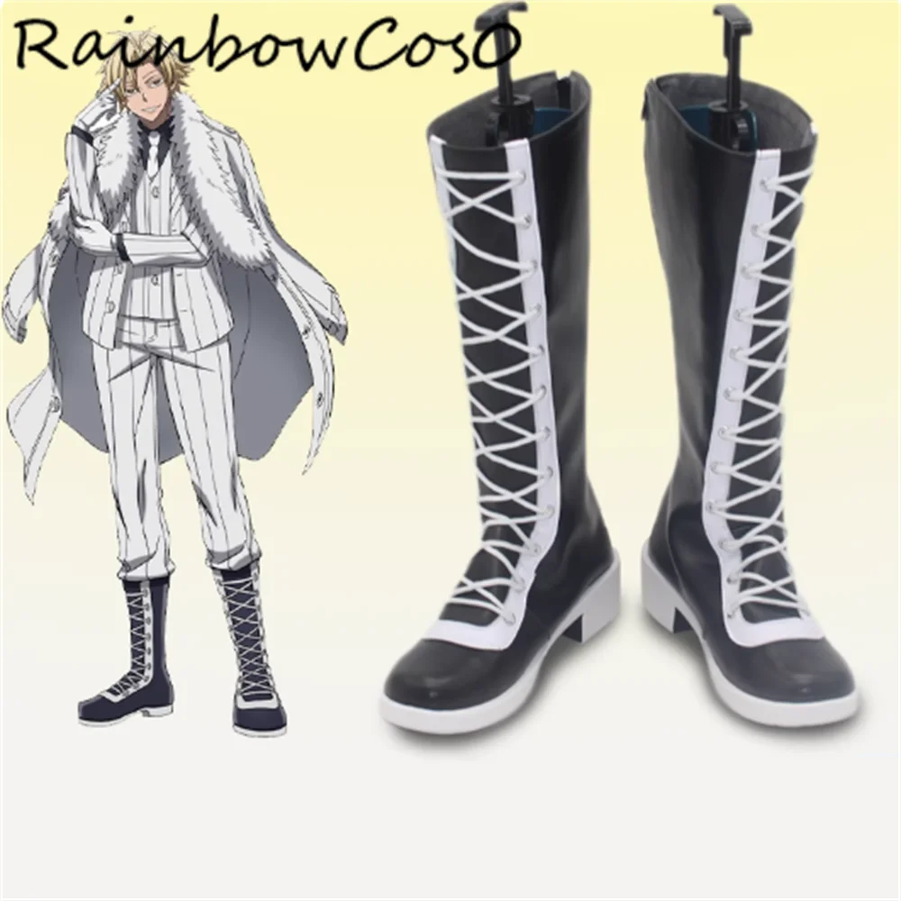 Momomiya Tougiri Tougen Anki Scarpe Cosplay Stivali Gioco Anime Party Halloween RainbowCos0 W5325