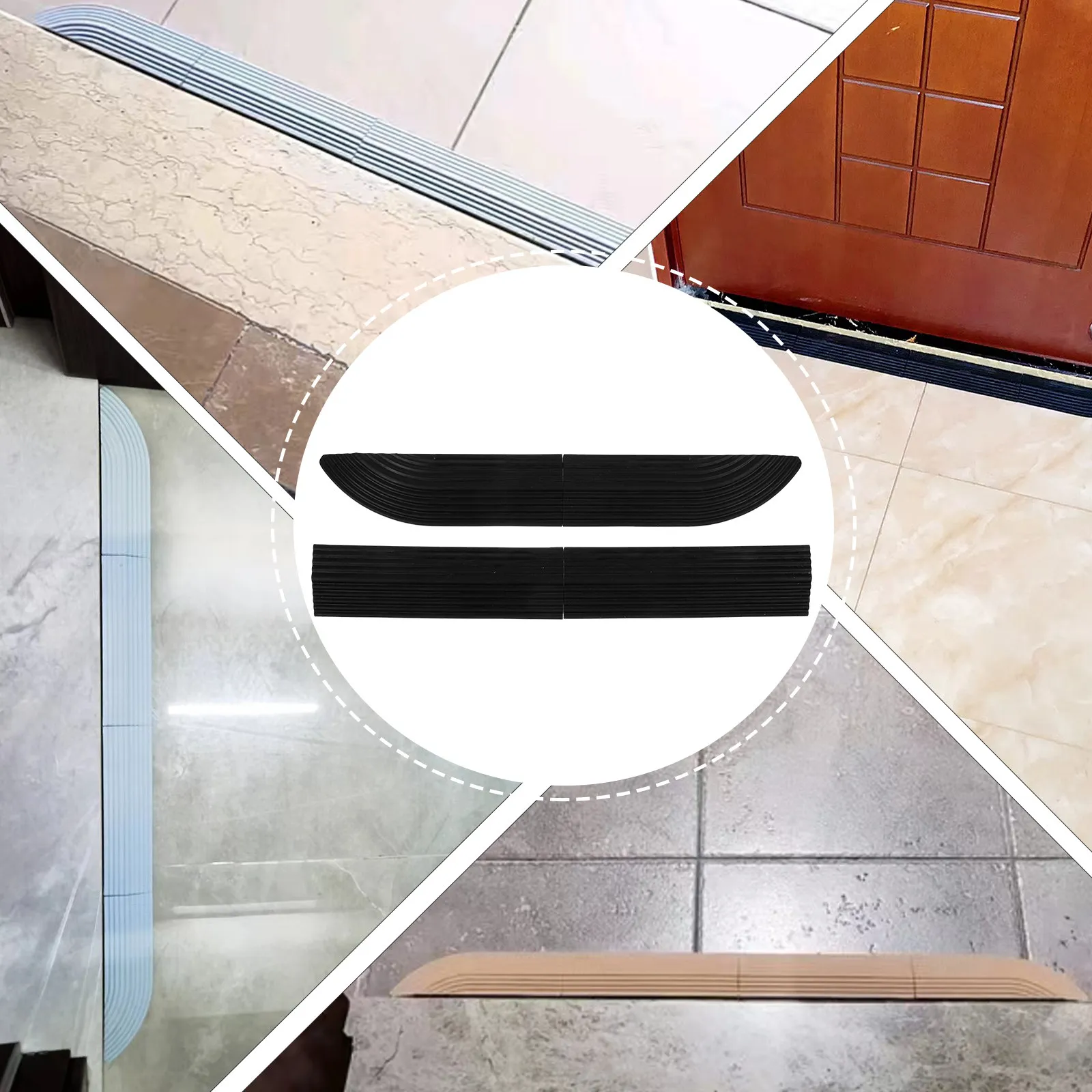 

Sturdy Non Slip Silicone Slope Ramp for Sweeping Robot Wheelchair Electric Scooter Furniture Moving Home Threshold Ramp Indoor