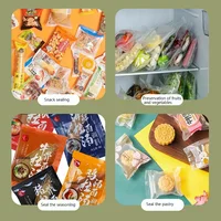 Mini Sealing Machine USB Rechargable Heat Sealer Storage Bag Plastic Package Food Sealer Clip Bag Handheld Food Heat Sealer 3