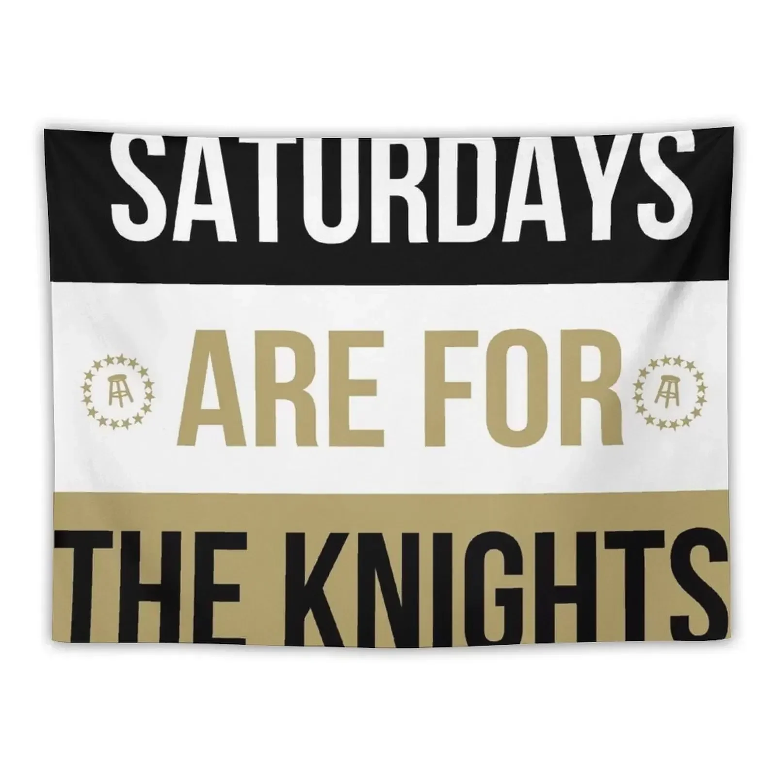 

Saturdays are for the Knights UCF Tapestry Wall Art Cute Decor Wall Hanging Decor Home Decor Accessories Tapestry