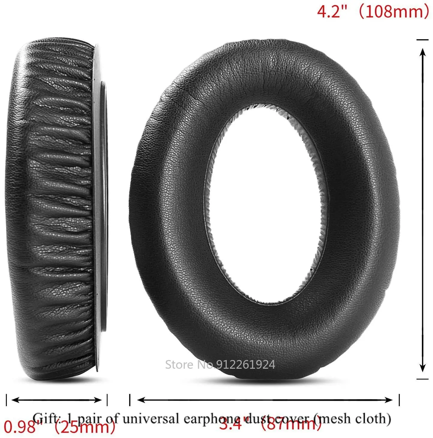 

For Sennheiser HD545 HD565 HD580 HD600 HD650 Headphones Earmuff Earphone Sleeve Headset Replacement Earpads